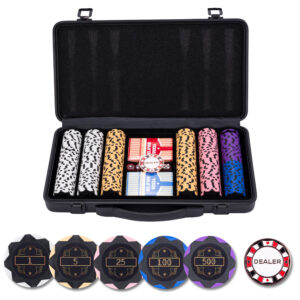 300-chip luxury poker case