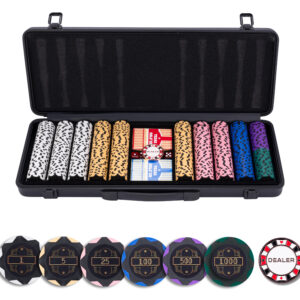 deluxe poker case 500 chips