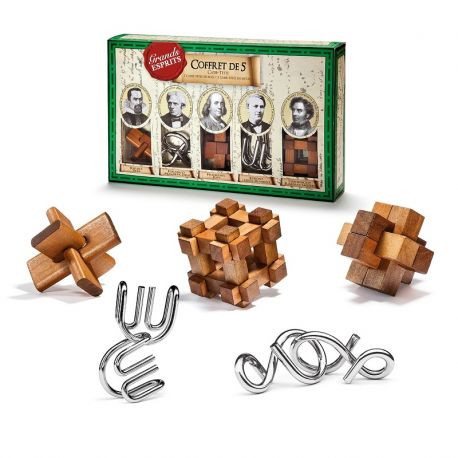 Coffret de 5 casse-tête