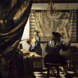 Puzzle 1000 pièces - L&#039;art de la  Peinture  - Vermeer